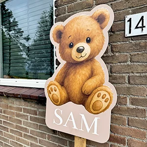 Tuinbord geboorte